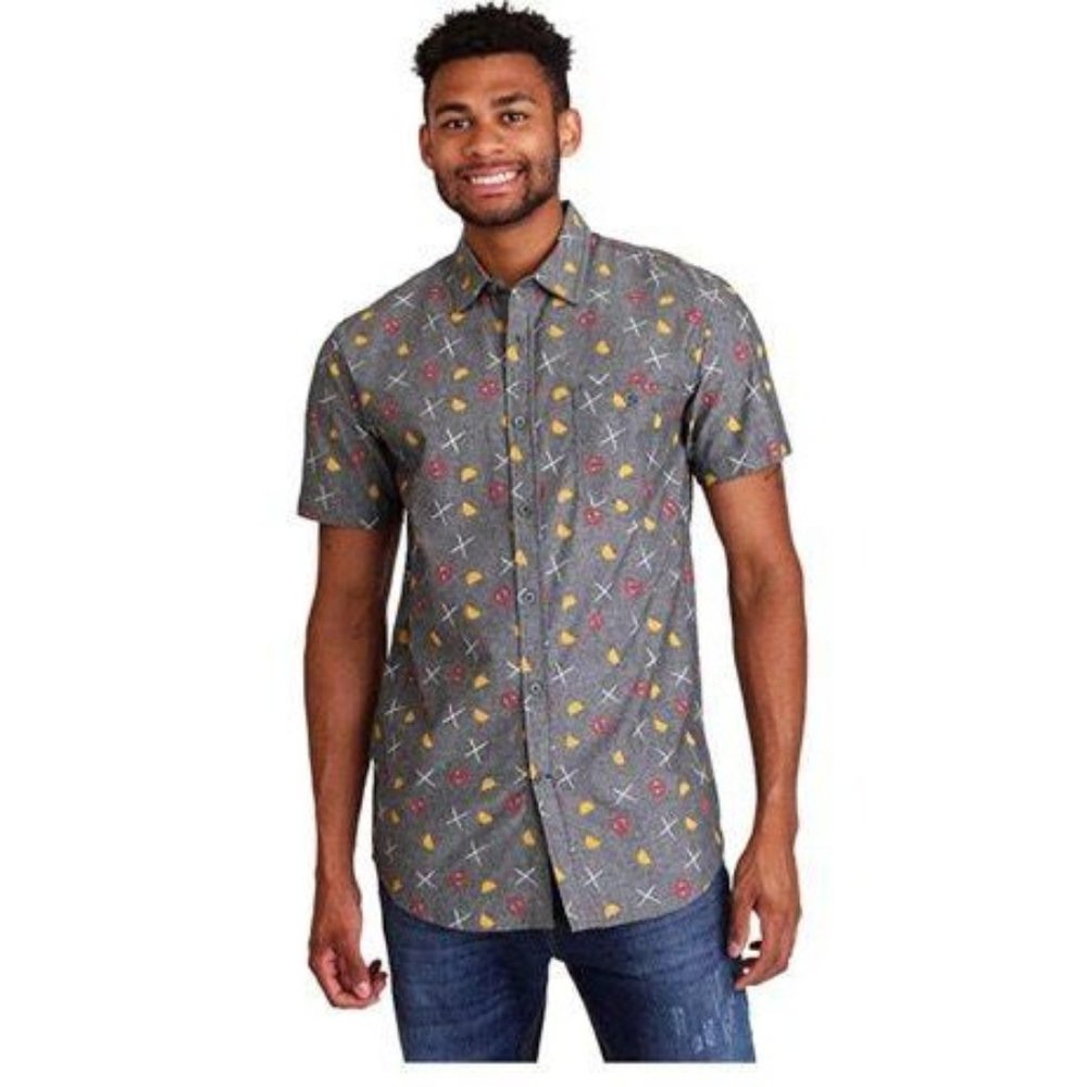 Marvel Deadpool Men's Button Down Shirt